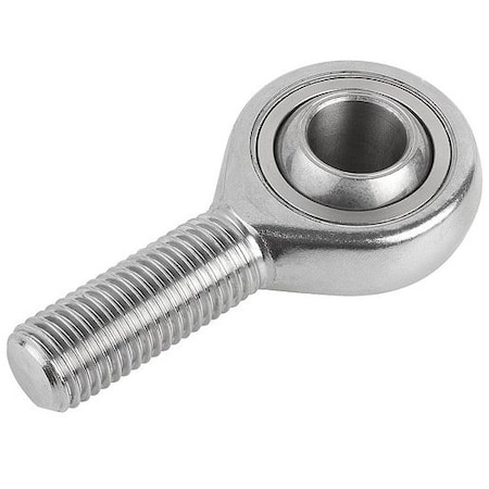 Skf Rod End Bearing, 12MM Bore, 8.5MM Housing Width, Male SA 12 E